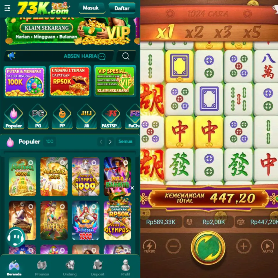 73k Daftar Sekarang - Unduh APK